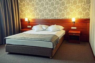 Фото номера Стандартный двухместный номер с 2 отдельными кроватями Отель Hotel Jamajka г. Вонгровец 5