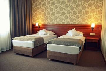 Фото номера Двухместный номер с 1 кроватью или 2 отдельными кроватями Отель Hotel Jamajka г. Вонгровец 2